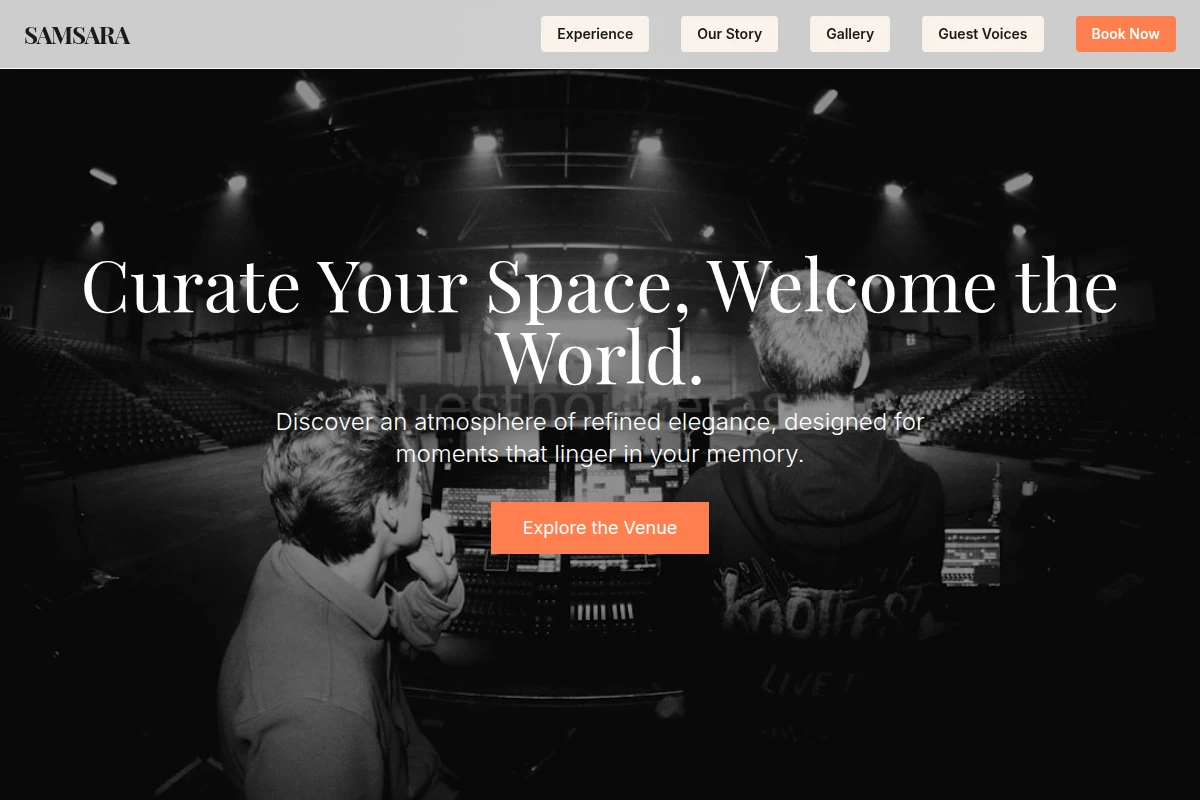 Lounge Venue Management